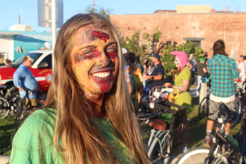 Zombie Bike Ride 2018 photo - Duval Street, Key West